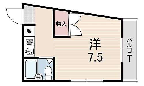 兵庫県西宮市仁川百合野町 仁川駅 ワンルーム マンション 賃貸物件詳細