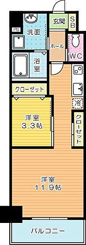 福岡県北九州市小倉北区中津口1丁目11-15 旦過駅 1LDK マンション 賃貸物件詳細