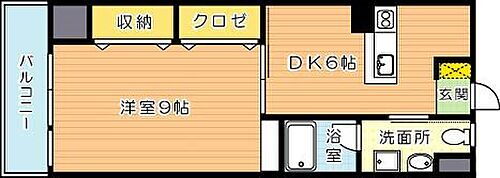 カレントＩＩ 5階 1DK 賃貸物件詳細