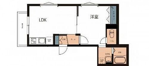 東京都大田区北千束１丁目 大岡山駅 1LDK マンション 賃貸物件詳細