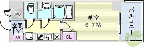 兵庫県神戸市兵庫区西出町2丁目 神戸駅 1K マンション 賃貸物件詳細