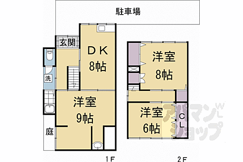 京都府京都市伏見区深草スゝハキ町 賃貸一戸建て