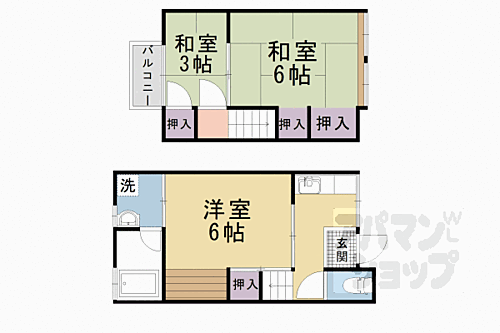京都府京都市山科区四ノ宮行者谷 追分駅 3K 一戸建て 賃貸物件詳細