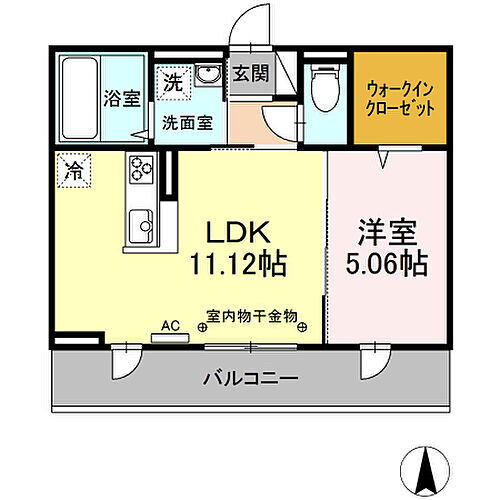 福岡県久留米市高良内町61-1 久留米大学前駅 1LDK アパート 賃貸物件詳細