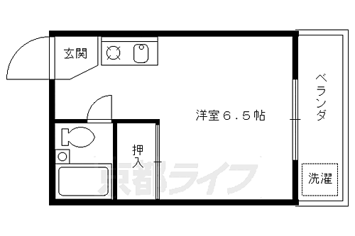 京都府京都市中京区壬生松原町 西院駅 1K マンション 賃貸物件詳細