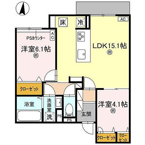 大阪府大阪市旭区中宮５丁目 賃貸アパート