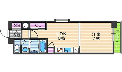 大阪府大阪市浪速区桜川1丁目6-5 ＪＲ難波駅 1LDK マンション 賃貸物件詳細