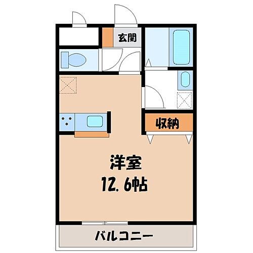 栃木県宇都宮市下岡本町 岡本駅 ワンルーム マンション 賃貸物件詳細