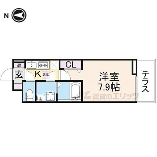 キアーロ下田 1階 1K 賃貸物件詳細