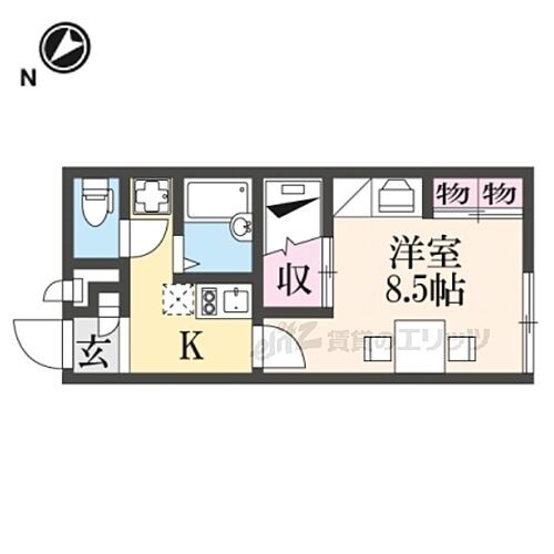 京都府京丹後市大宮町周枳 京丹後大宮駅 1K アパート 賃貸物件詳細