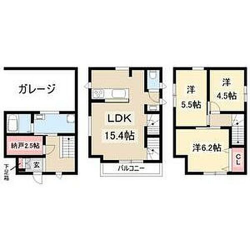 愛知県名古屋市千種区山添町１丁目 賃貸一戸建て