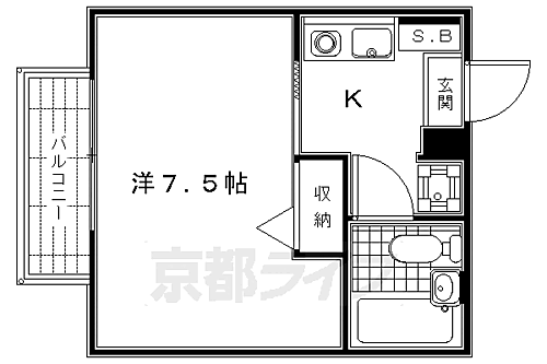 京都府京都市南区東寺町 京都駅 1K アパート 賃貸物件詳細