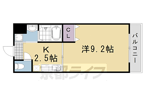 京都府京都市西京区桂木ノ下町 桂駅 1K マンション 賃貸物件詳細