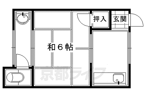 京都府京都市伏見区問屋町 伏見桃山駅 1K アパート 賃貸物件詳細