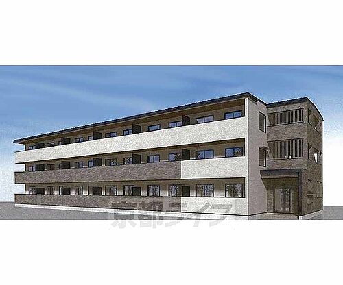 京都府京都市伏見区羽束師古川町 3階建 