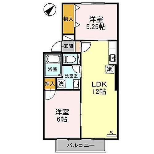 兵庫県加古川市加古川町稲屋 尾上の松駅 2LDK アパート 賃貸物件詳細