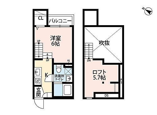 福岡県福岡市南区大橋4丁目 大橋駅 1SK アパート 賃貸物件詳細