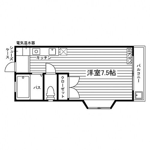 ドリーム七隈 1階 ワンルーム 賃貸物件詳細