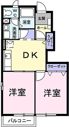 千葉県柏市豊四季 柏駅 2DK アパート 賃貸物件詳細