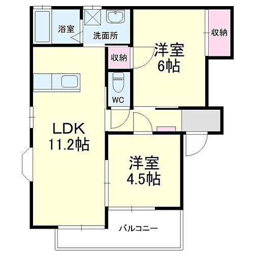 静岡県袋井市愛野 袋井駅 2LDK アパート 賃貸物件詳細