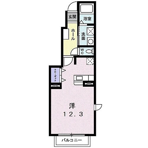 ピュア　ミキ　Ｃ 1階 ワンルーム 賃貸物件詳細