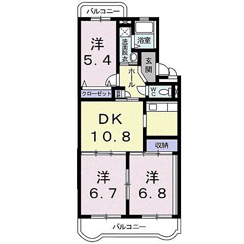 静岡県袋井市堀越3丁目 袋井駅 3DK マンション 賃貸物件詳細