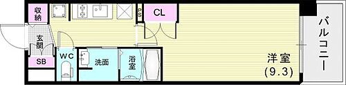 兵庫県神戸市兵庫区塚本通3丁目1-6 兵庫駅 1K マンション 賃貸物件詳細