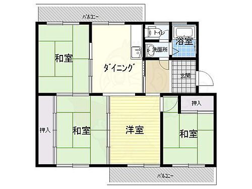 奈良県生駒市有里町 南生駒駅 4DK マンション 賃貸物件詳細