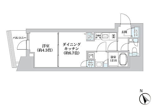 東京都品川区西五反田8丁目 五反田駅 1DK マンション 賃貸物件詳細