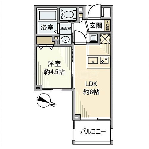 東京都大田区北嶺町 御嶽山駅 1LDK マンション 賃貸物件詳細