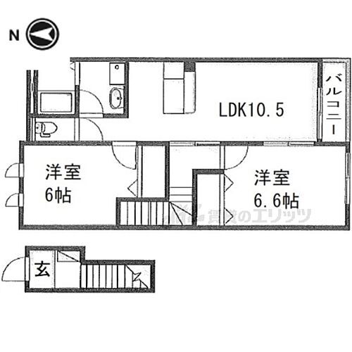 奈良県吉野郡大淀町大字新野 越部駅 2LDK アパート 賃貸物件詳細