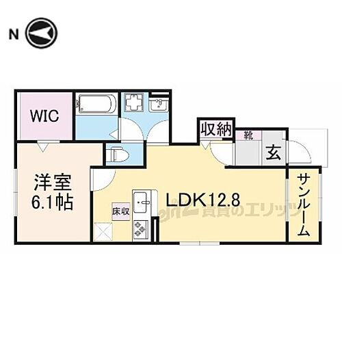 メゾン　ラ　シャンスＮ 1階 1LDK 賃貸物件詳細