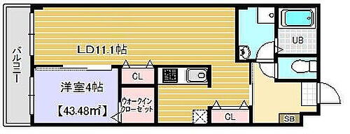 エリザベス 2階 1LDK 賃貸物件詳細