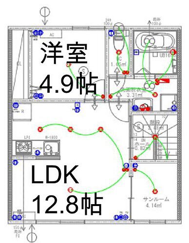 広島県福山市南松永町3丁目 東尾道駅 1SLDK アパート 賃貸物件詳細