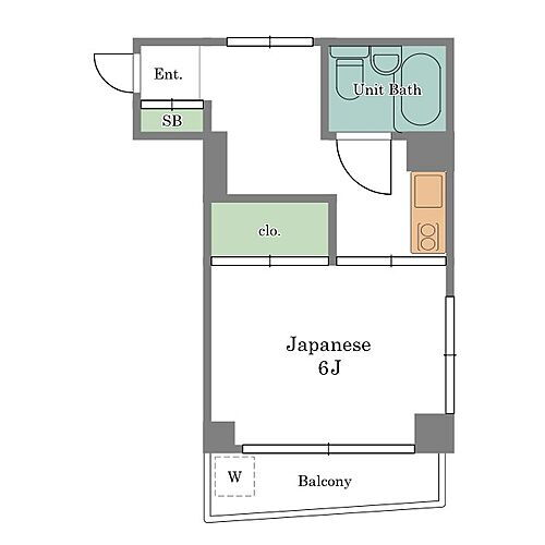 東京都大田区上池台2丁目 洗足池駅 1K マンション 賃貸物件詳細