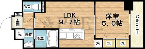 大阪府大阪市東成区玉津２丁目 玉造駅 1LDK マンション 賃貸物件詳細