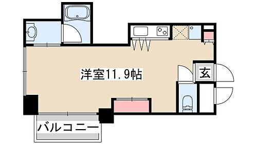 ロイスグラン神戸湊川公園 4階 ワンルーム 賃貸物件詳細