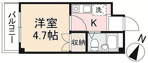 香川県高松市塩上町三丁目20-5 瓦町駅 1K アパート 賃貸物件詳細