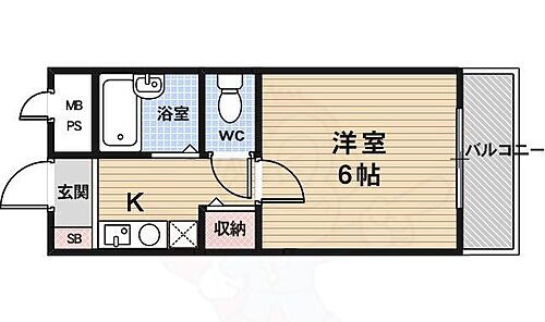 京都府京都市右京区西京極西池田町 西京極駅 1K マンション 賃貸物件詳細