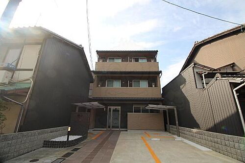 京都府京都市中京区西ノ京式部町 賃貸アパート