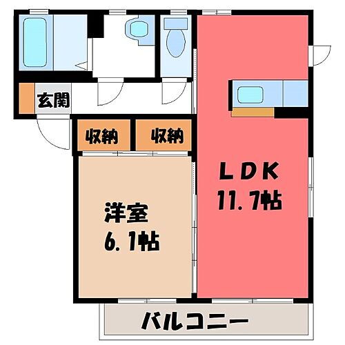 群馬県太田市細谷町 賃貸アパート