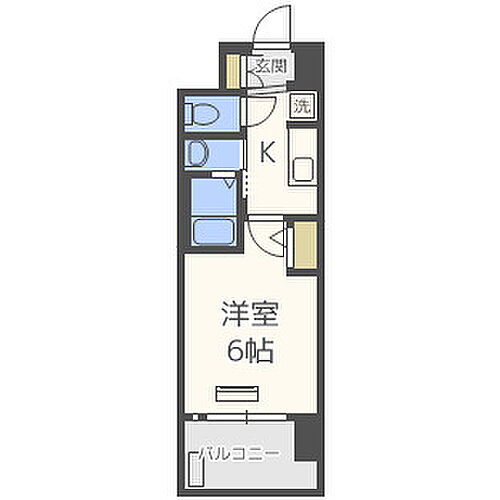 大阪府大阪市西区川口２丁目 阿波座駅 1K マンション 賃貸物件詳細