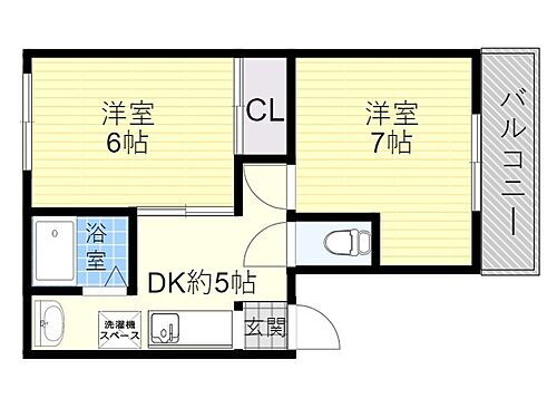 瀬川ハイツ 1階 2DK 賃貸物件詳細
