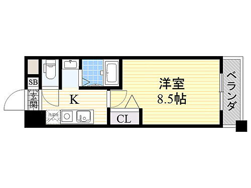 大阪府吹田市垂水町3丁目26番12号 江坂駅 1K マンション 賃貸物件詳細