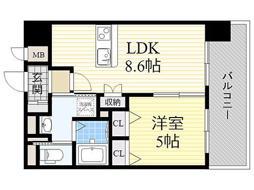 大阪府大阪市淀川区西宮原1丁目6番44号 新大阪駅 1LDK マンション 賃貸物件詳細