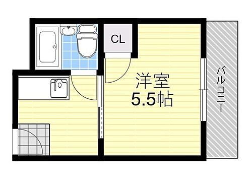 大阪府摂津市千里丘東4丁目 摂津市駅 1K マンション 賃貸物件詳細