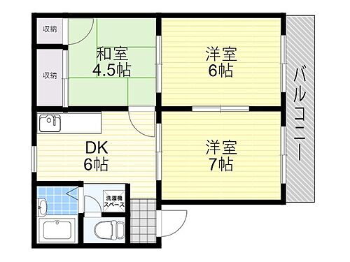 大阪府池田市畑5丁目2番6号 箕面駅 3DK アパート 賃貸物件詳細