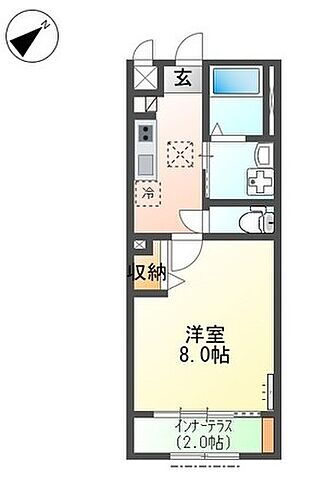 兵庫県赤穂市加里屋中洲４丁目 賃貸アパート