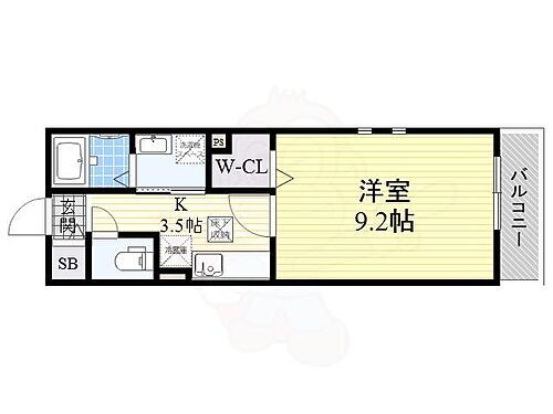 大阪府高槻市富田丘町6番2号 摂津富田駅 1K アパート 賃貸物件詳細
