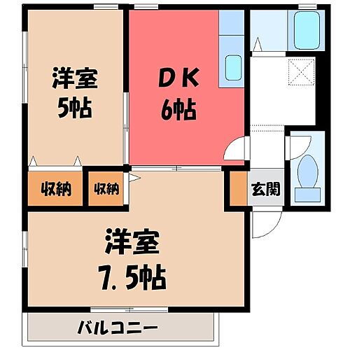 群馬県前橋市高井町１丁目 賃貸アパート